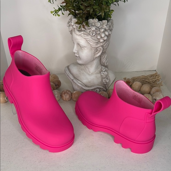 FREE PEOPLE High Street Womens Rain Boots Sz 6 - Picture 2 of 10